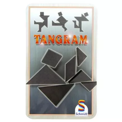 Gra Tangram w metalowej puszce Schmidt Spiele-Gry