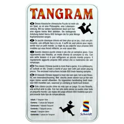 Gra Tangram w metalowej puszce Schmidt Spiele-Gry