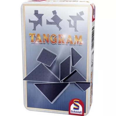 Gra Tangram w metalowej puszce Schmidt Spiele-Gry