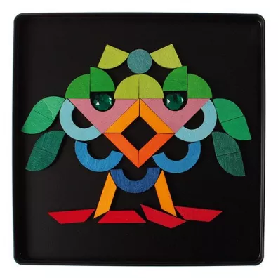 Ukadanka magnetyczna Ksztaty Geometryczne i Klejnoty, 6+, Grimm's Grimms