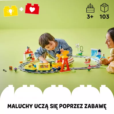 LEGO DUPLO Du�y interaktywny poci�g miejski 10428