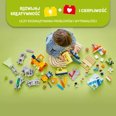 LEGO DUPLO Du�y interaktywny poci�g miejski 10428