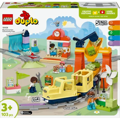 LEGO DUPLO Du�y interaktywny poci�g miejski 10428