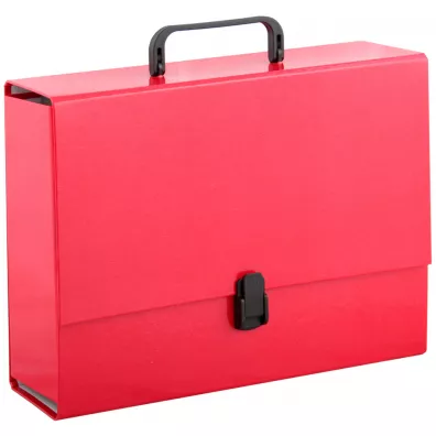 Penmate Teczka z r�czk� A4 czerwona 10 cm