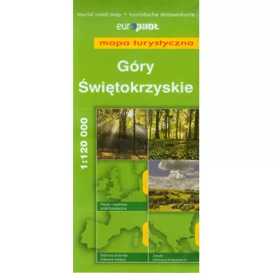 G�ry �wi�tokrzyskie. Mapa turystyczna w skali 1:120 000. Europilot