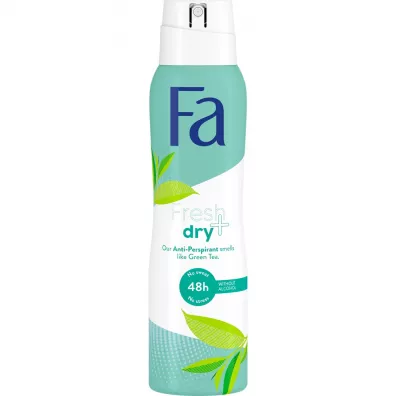 Fa Fresh&Dry Green Tea 48h antyperspirant w sprayu o zapachu zielonej herbaty 150 ml