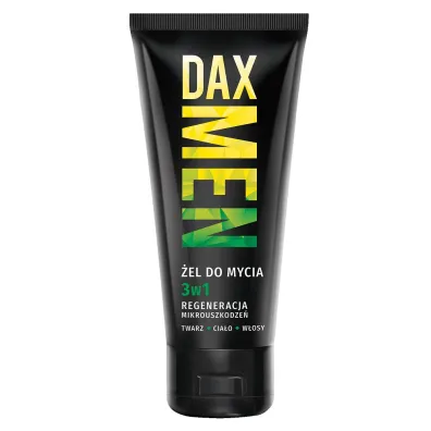 Dax Men �el do mycia twarzy cia�a i w�os�w dla m�czyzn 3w1 180 ml