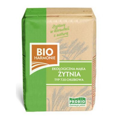 Bio Harmonie Mąka żytnia chlebowa typ 720 1 kg Bio