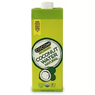 Cocomi Woda kokosowa naturalna 1 l Bio