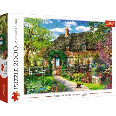 Puzzle 2000 el. Wiejska chatka Trefl