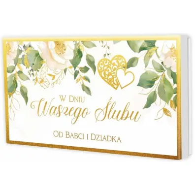 Pude�ko prezentowe �lub od Babci i Dziadka (22,5x12x3cm)