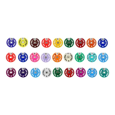 Trackers Counters Range 0-9 20mm Random Colours Epic Loot Box