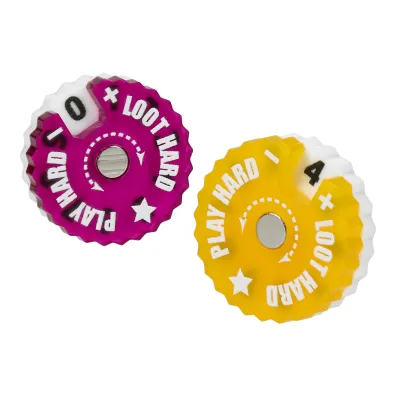 Trackers Counters Range 0-9 20mm Random Colours Epic Loot Box