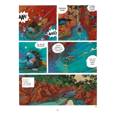 M�j pierwszy komiks 5+ Dziobak Toto i drapie�niki. Dziobak Toto. Tom 3