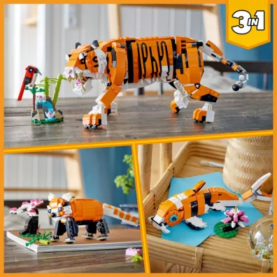 LEGO Creator 3 w 1 Majestatyczny tygrys 31129