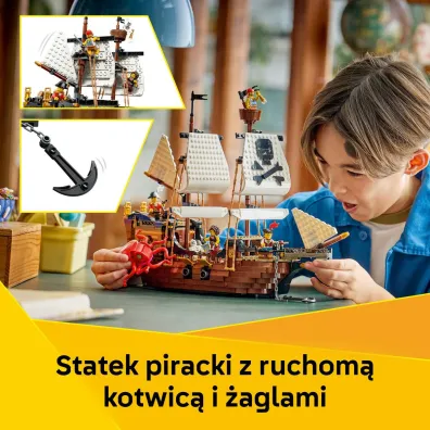 LEGO Creator Legendarny statek piracki 31387