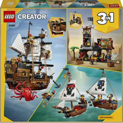 LEGO Creator Legendarny statek piracki 31387