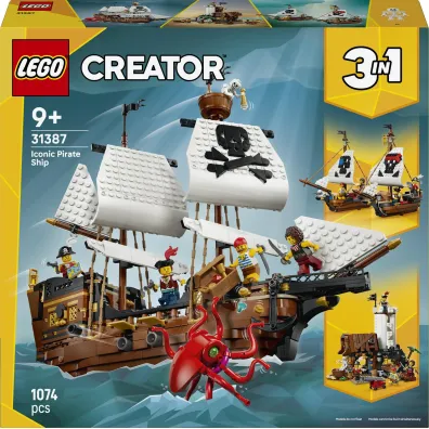 LEGO Creator Legendarny statek piracki 31387