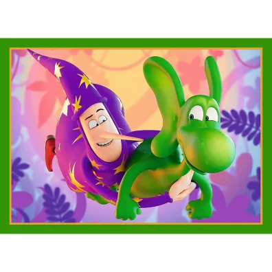 Puzzle 4w1 - �wiat Smoka Diplodoka (35+48+54+70 el.) Trefl