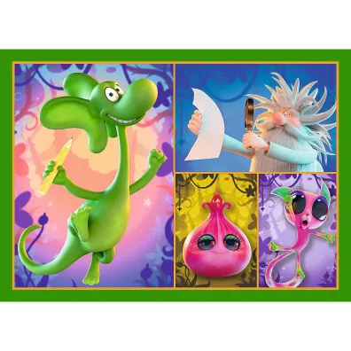 Puzzle 4w1 - �wiat Smoka Diplodoka (35+48+54+70 el.) Trefl