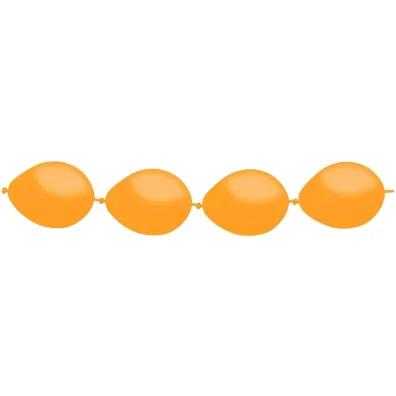 Godan Balony pastelowe do girland pomara�czowe 100 szt.