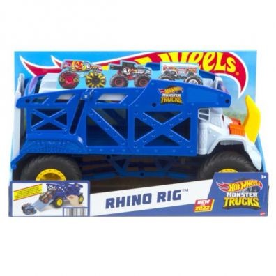 Hot Wheels Monster Trucks Rhino Rig Transporter Nosoroec HFB13 Mattel