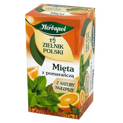 Herbapol Herbatka zioowo-owocowa Mita z pomaracz Zielnik Polski 20 x 1,5 g