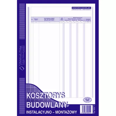 Michalczyk i Prokop Kosztorys budowlany instalacyjno-monta�owy 602-1