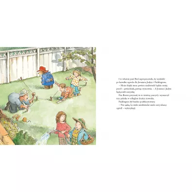 Paddington w ogrodzie