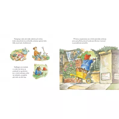 Paddington w ogrodzie