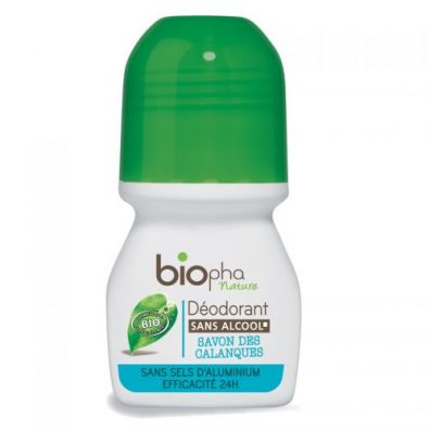 Biopha Organic Biopha, dezodorant odwieajcy mydo marsylskie 50 ml