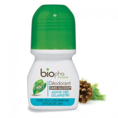 Biopha Organic Biopha, dezodorant odwieajcy mydo marsylskie 50 ml