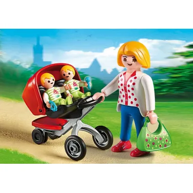 Playmobil City Life W�zek dla bli�niak�w 5573