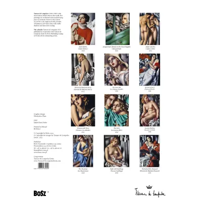 Kalendarz 2027 Tamara �empicka wz�r 1 A3