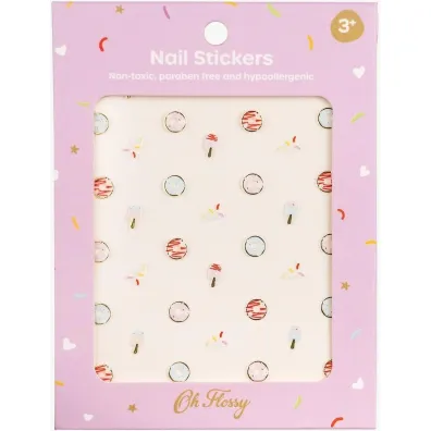 Oh Flossy! Naklejki na paznokcie dla dzieci Sweets