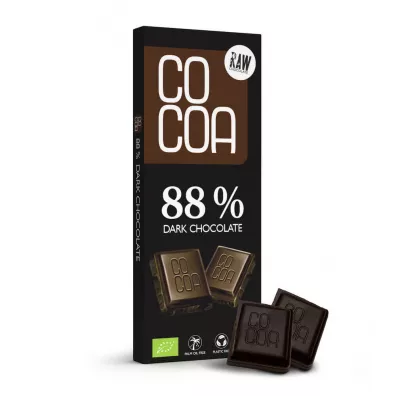 Cocoa Czekolada gorzka 88 % 40 g Bio