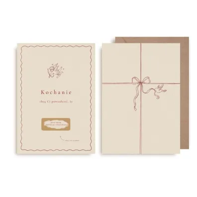 Pakiet: Zestaw kosmetyk�w dla m�czyzn do brody: serum do brody + myd�o w kostce, Kartka zdrapka - Kochanie, jeste� moim ulubionym…