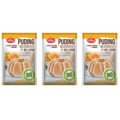 Amylon Budy� morelowy bezglutenowy Zestaw 3 x 40 g Bio