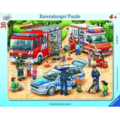 Puzzle ramkowe 30 el. Zawody Ravensburger