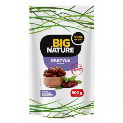 Big Nature Daktyle suszone bez pestek 500 g