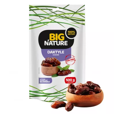 Big Nature Daktyle suszone bez pestek 500 g