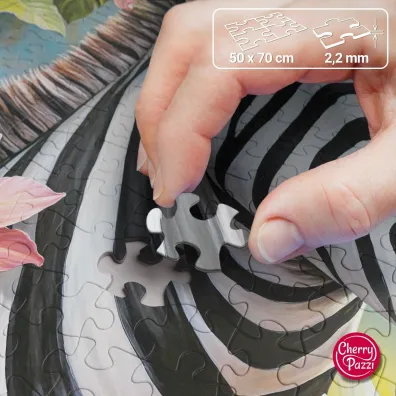 Puzzle 1000 el. Lady Zebra CherryPazzi