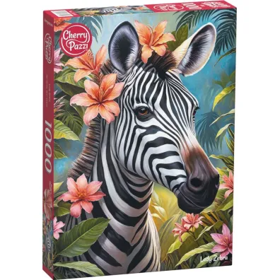 Puzzle 1000 el. Lady Zebra CherryPazzi
