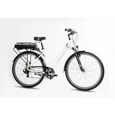 Romet Rower elektryczny GAZELA RM bia�o-czarny 20 L
