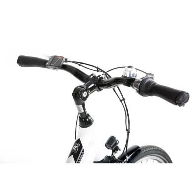 Romet Rower elektryczny GAZELA RM bia�o-czarny 20 L