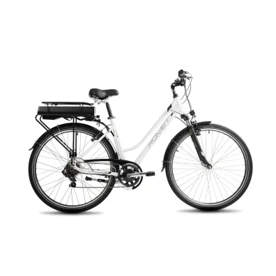 Romet Rower elektryczny GAZELA RM bia�o-czarny 20 L