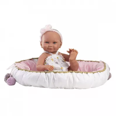 Lalka winylowa bobas Nica w kokoniku 40cm Llorens