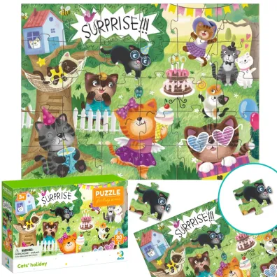 Puzzle 30 el. Cat's holiday Dodo