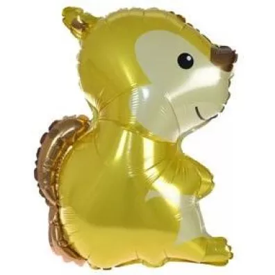 Balon foliowy le�ne zwierz�tka - wiewi�rka 60cm