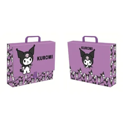 Teczka z r�czk� A4 XL Kuromi violet